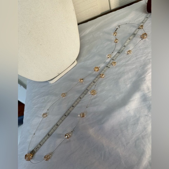 Infinity style necklace and earrings set with extra - Picture 4 of 9